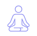 Meditation-Yoga Icon